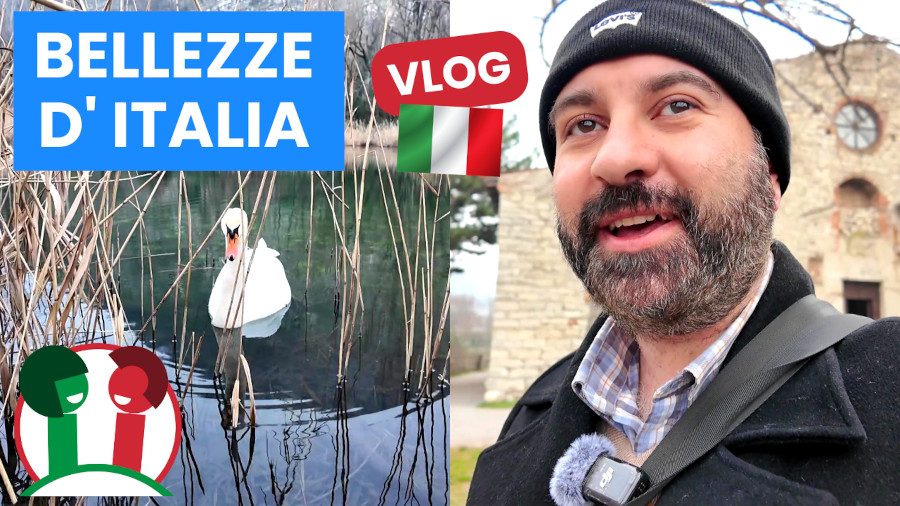Impariamo l’italiano passeggiando in Italia – Vlog in Italian (IT w/sub)