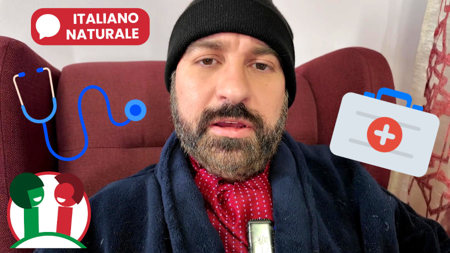 Italiano in contesto: ammalarsi in Italia (IT w/sub)