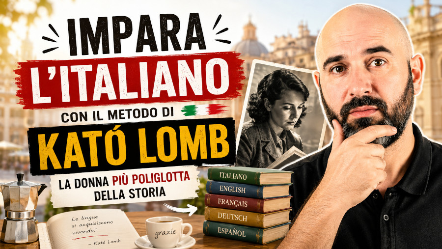 Impara l’italiano con il metodo di Kató Lomb, la donna più poliglotta della storia! – IT w/sub
