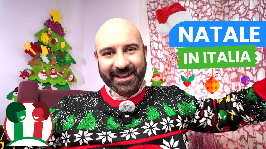 Buon Natale cari studenti! Parole, espressioni, tradizioni | Italiano con Sottotitoli
