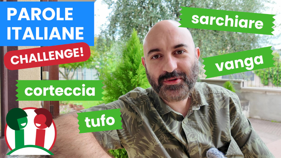 IT Parole italiane in giardino – Italian vlog: learn new words in my garden (w/sub)