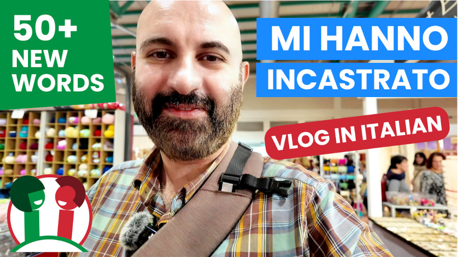 IT VLOG in Italiano alla Fiera della Creatività – Apprendi NUOVE PAROLE e modi di dire (IT w/Sub)