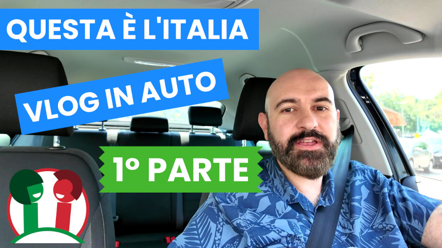 IT Un giro in auto nel nord Italia: cultura, paesaggi, parole nuove. Italian Vlog (PART 1)
